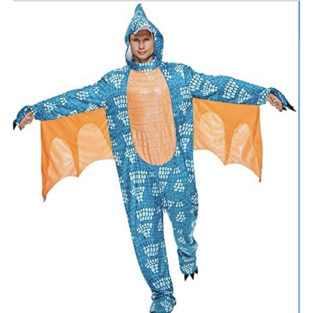 Pterodactyl Costume For Adults - Size Medium - Brand New